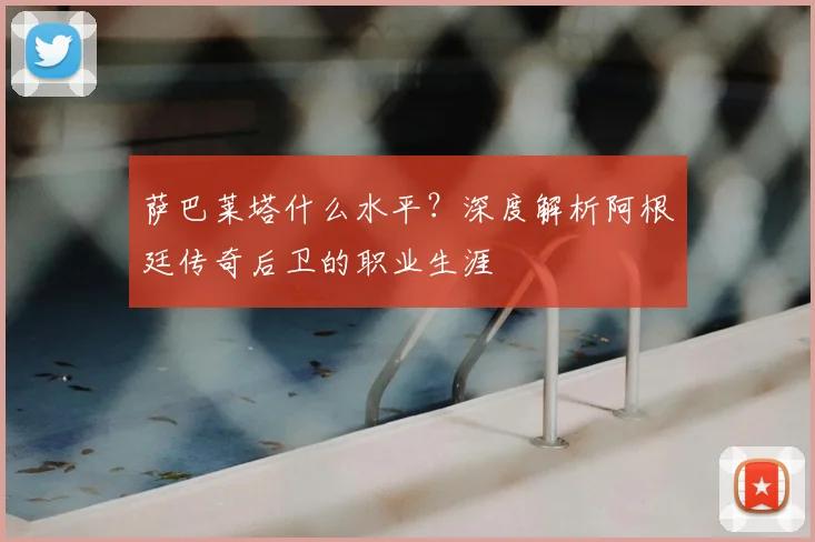 萨巴莱塔什么水平？深度解析阿根廷传奇后卫的职业生涯