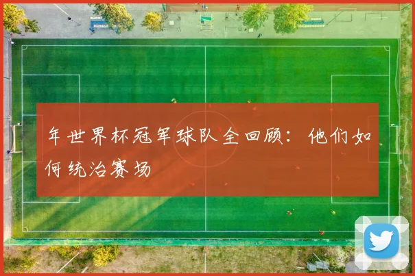 年世界杯冠军球队全回顾:他们如何统治赛场